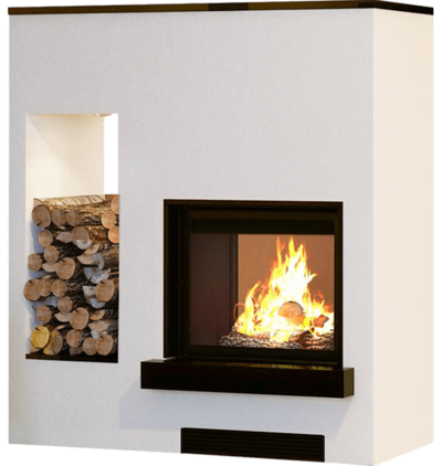 Marmorkamin Premium 30/57.10.0 mit Regal